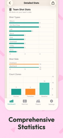 Pickleball Stats Tracker Screenshot 2 of 8