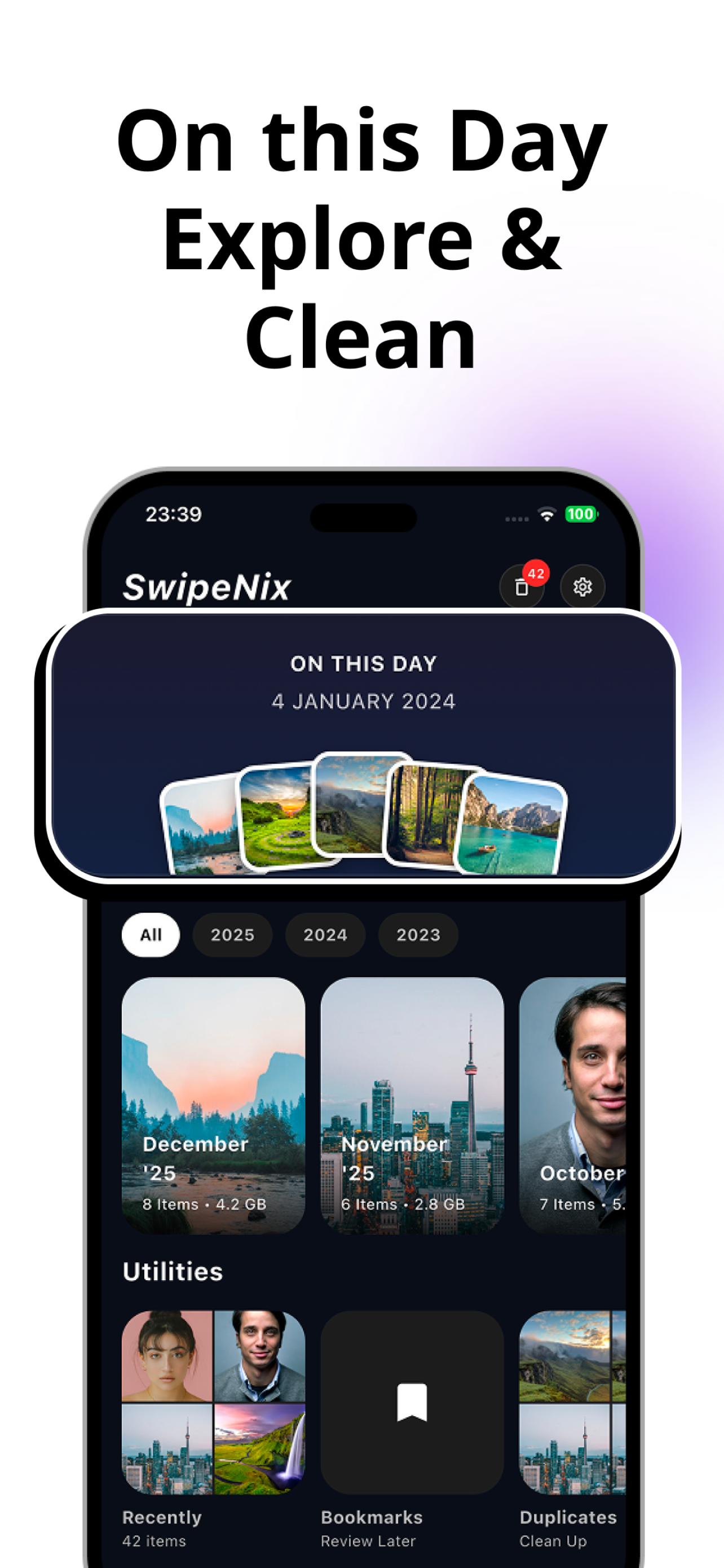 SwipeNix: Clean Photo & Video screenshot 4