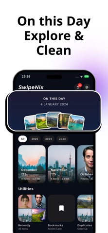 SwipeNix: Clean Photo & Video screenshot