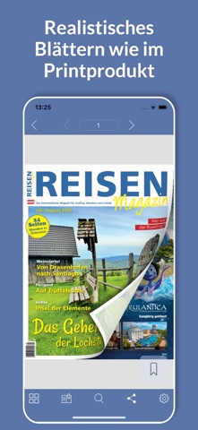 REISEN Magazin iPhone screenshot