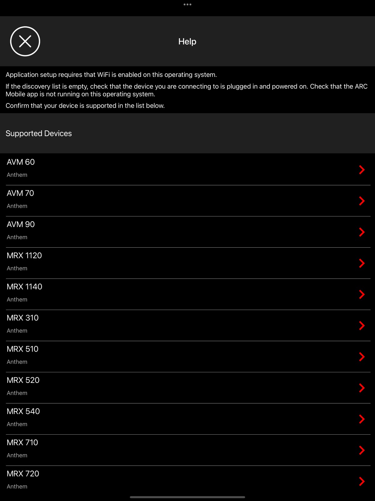 Anthem Remote ipad screenshot 4