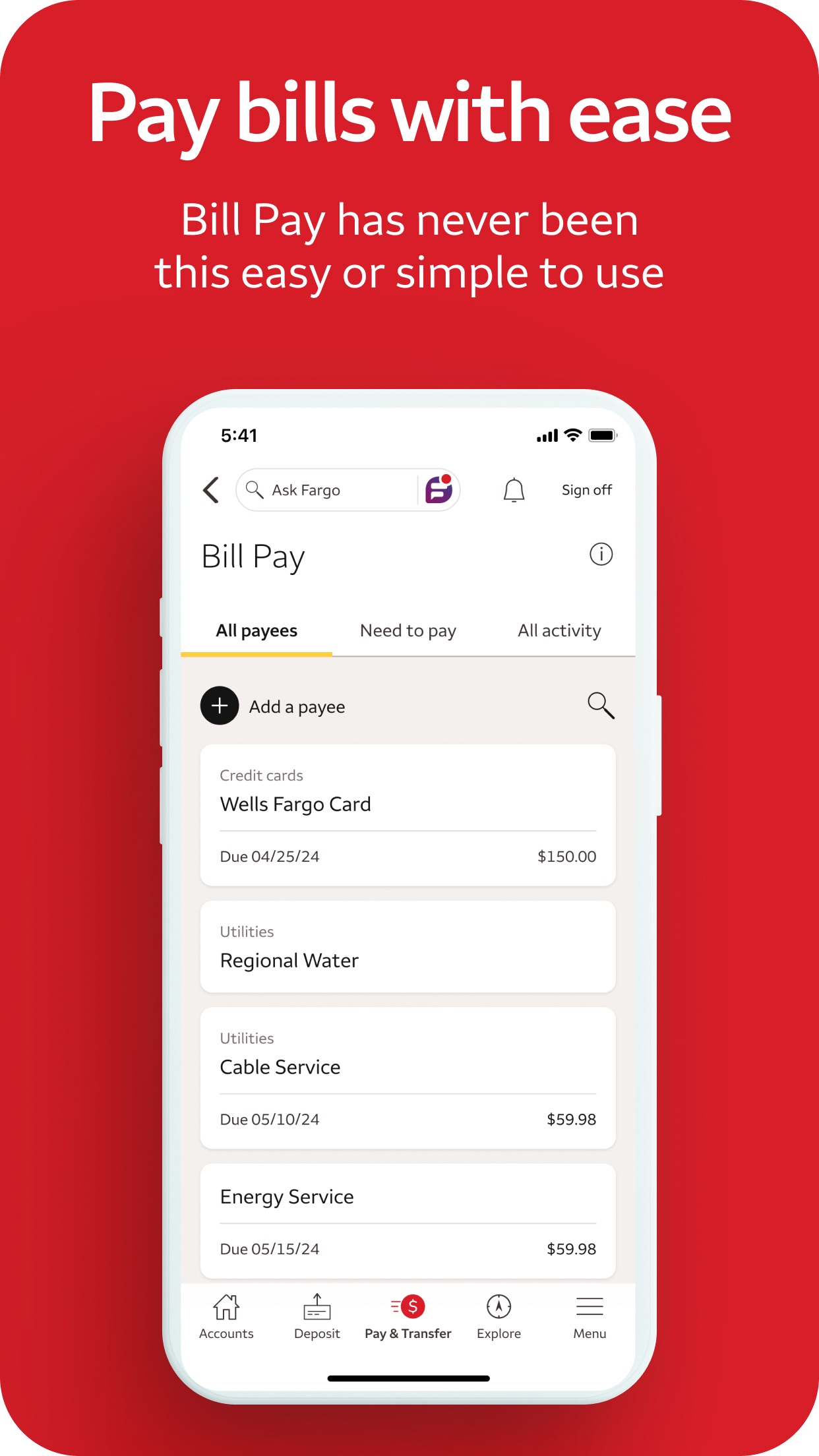 Wells Fargo Mobile® screenshot 5
