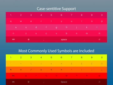 Numberie Keyboard iPad screenshot