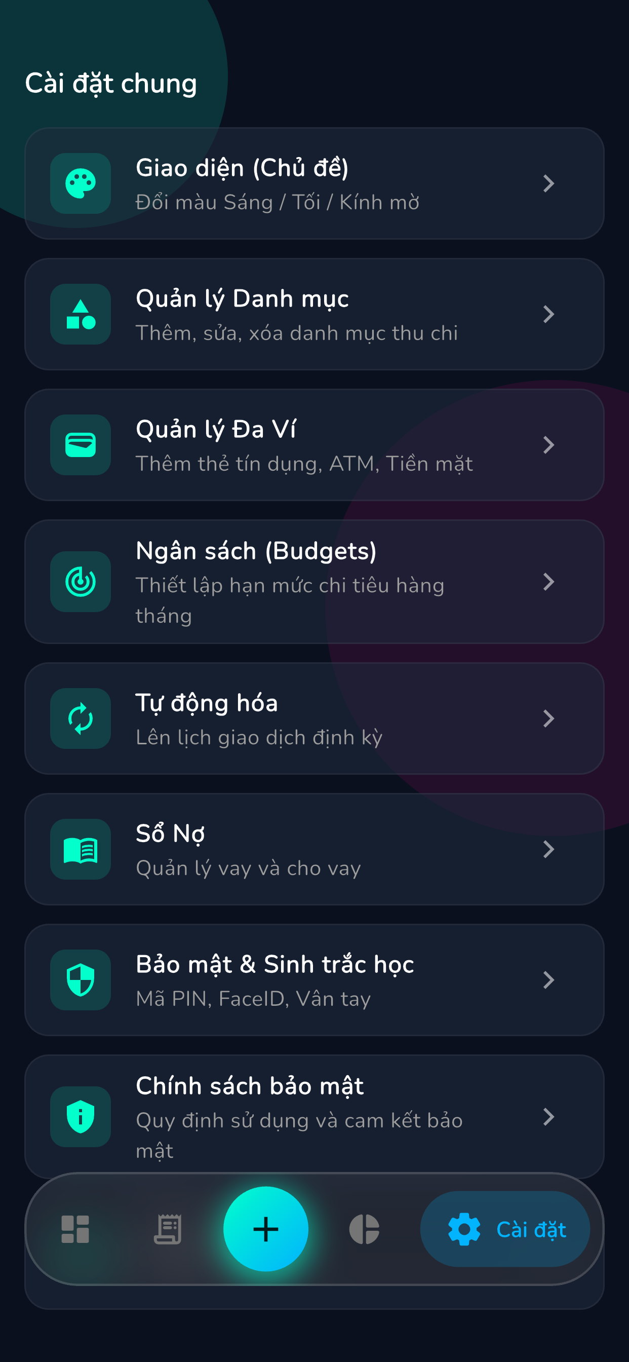 Ví Thu Chi