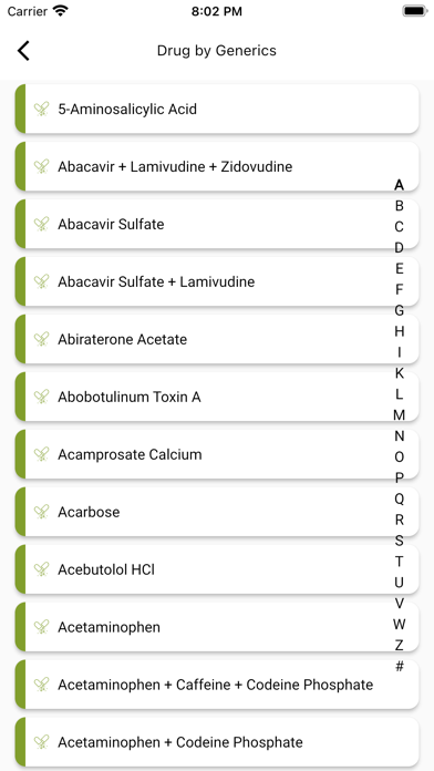 ODB Formulary Screenshot