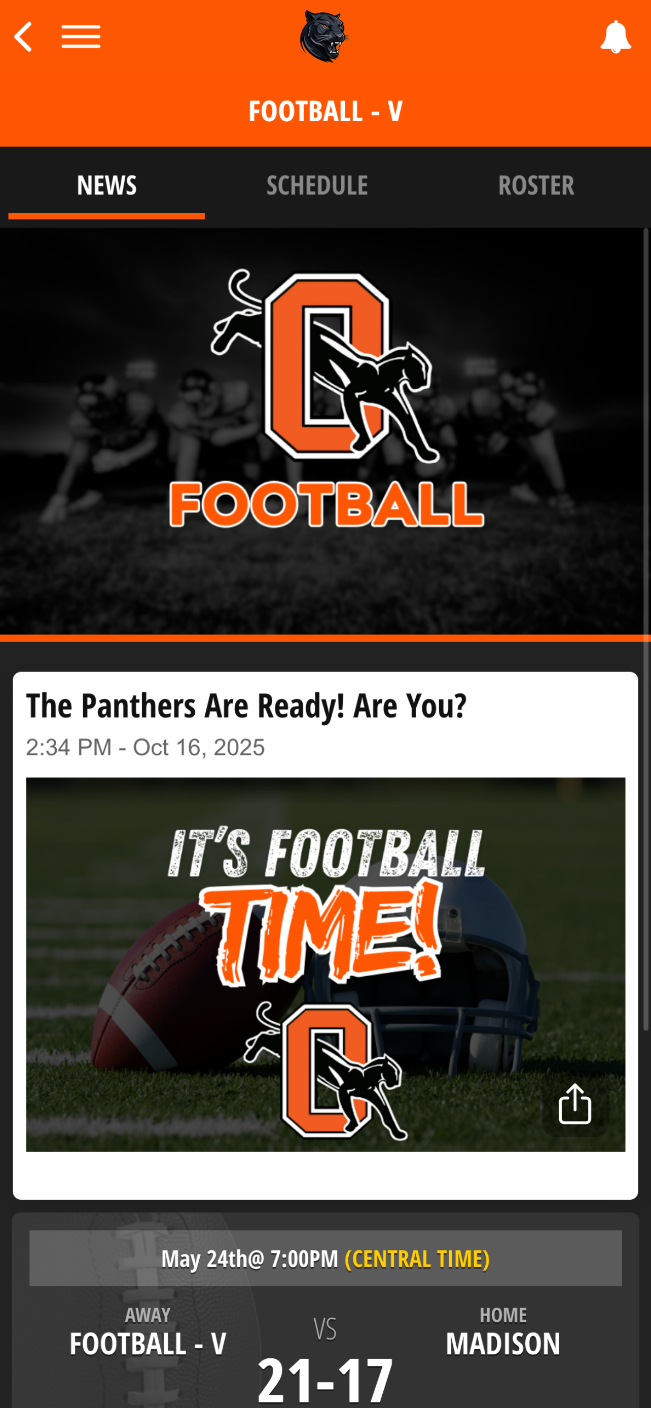 Orange High Athletics