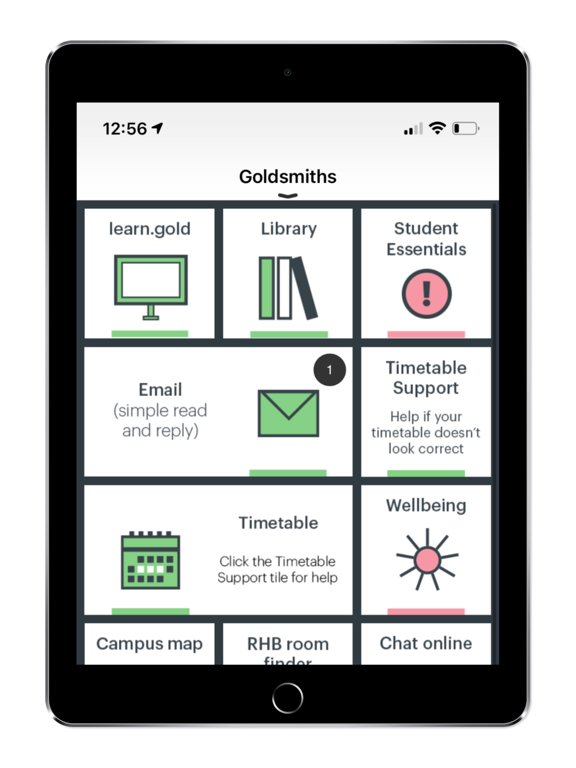 Screenshot #4 pour Goldsmiths Student App