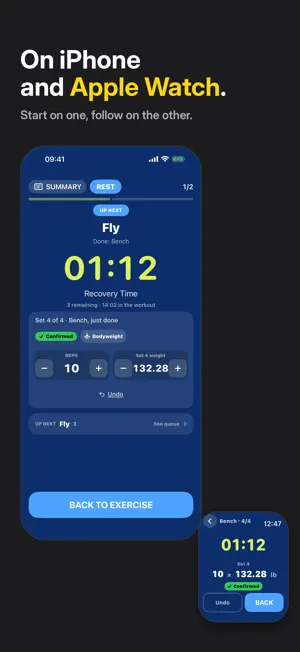 GrafSets: Rest Timer & Counter screenshot 2