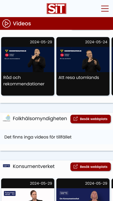 SiT - Info på teckenspråk Screenshot