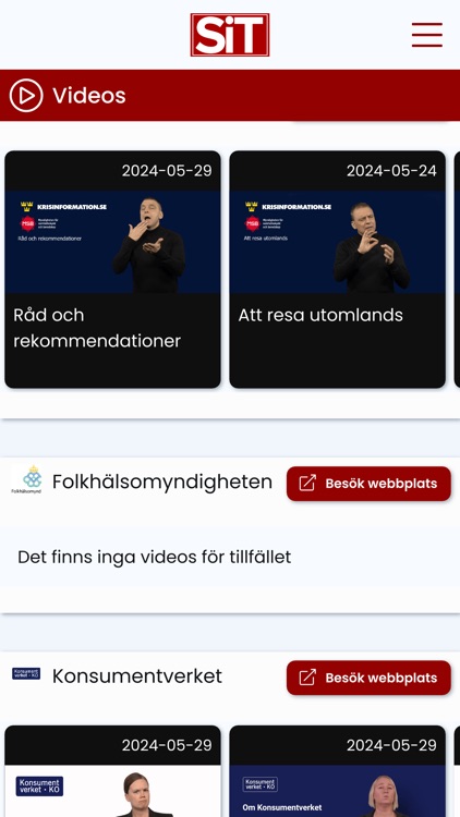 SiT - Info på teckenspråk