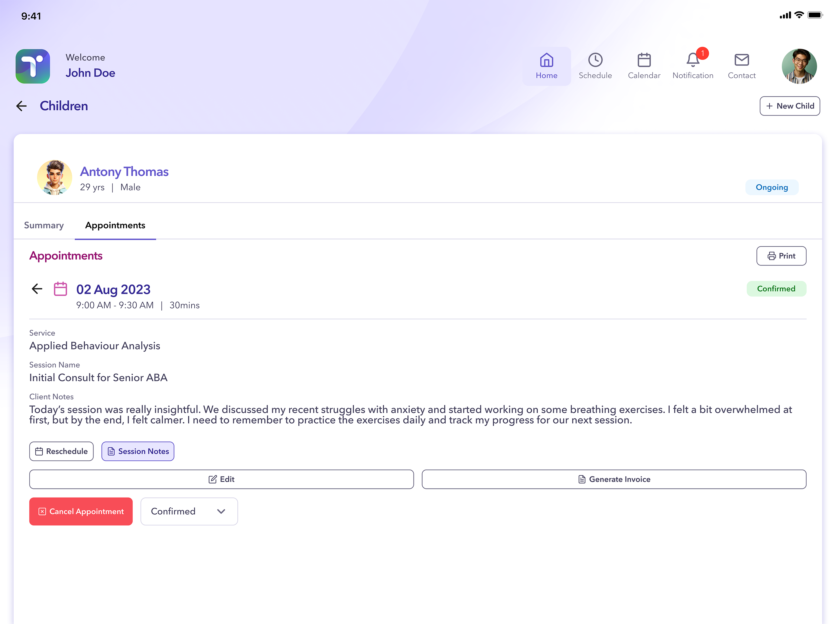 Theratech AI screenshot 8