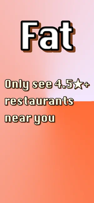 Fat: The 4.5-Star Food Map screenshot 1