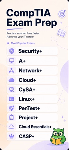 CompTIA Practice Tests 2026 Screenshot 1 of 5