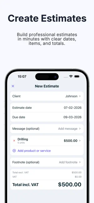 Quick Invoice Maker 截图