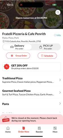 Fratelli Pizzeria & Cafe Screenshot 2 of 4