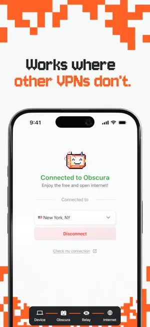 Obscura VPN screenshot 2