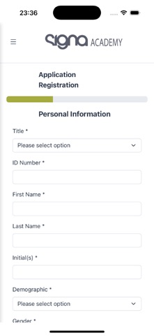 Signa Academy iPhone screenshot 5