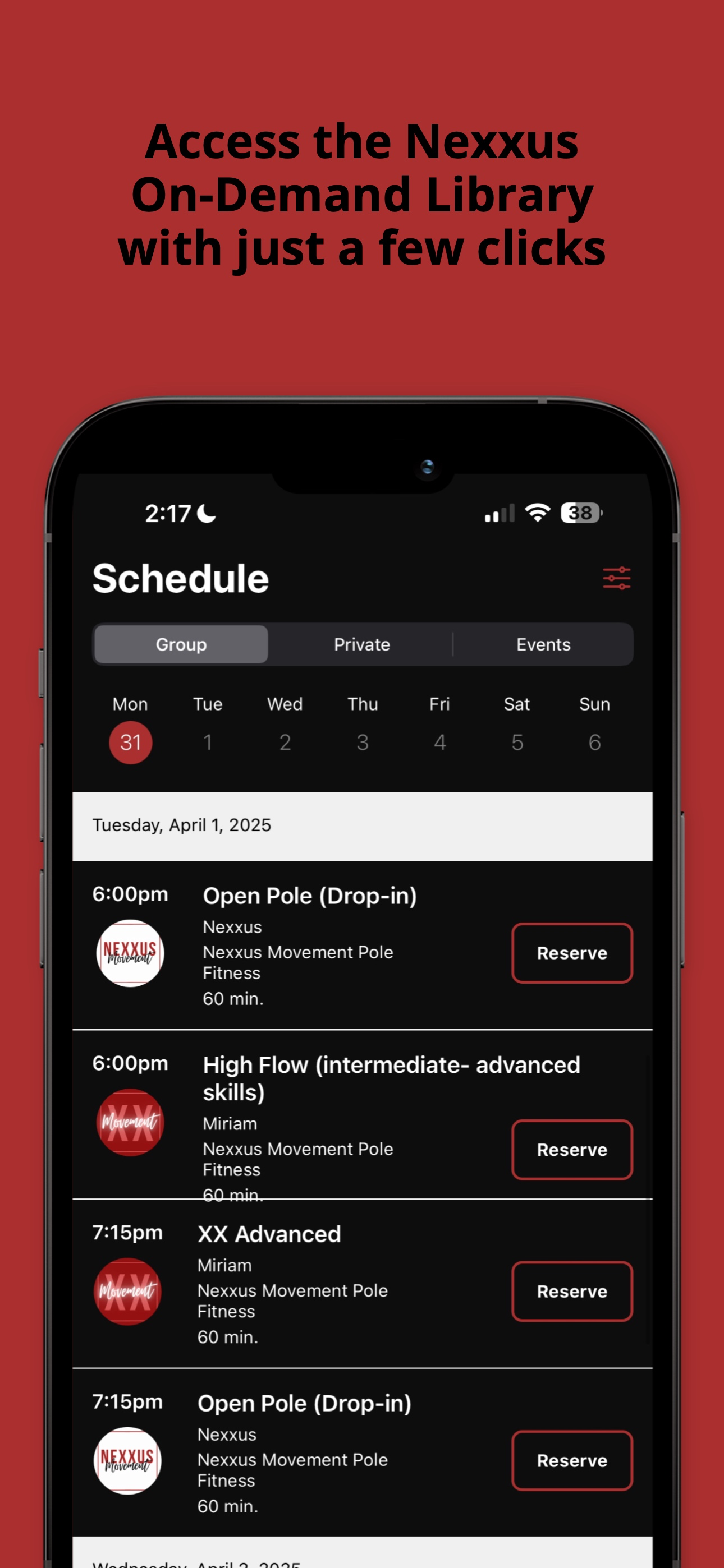 Nexxus Movement screenshot 3