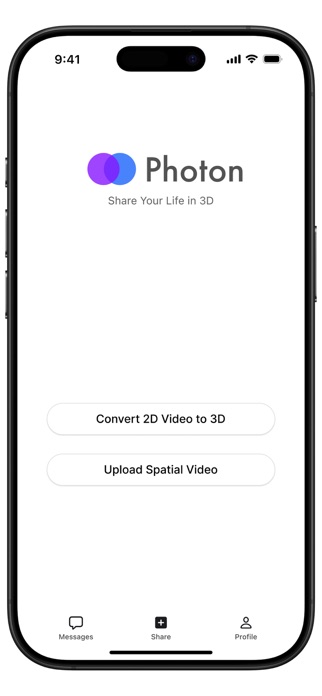 Photon: Spatial Video Sharing Screenshot 2 of 2