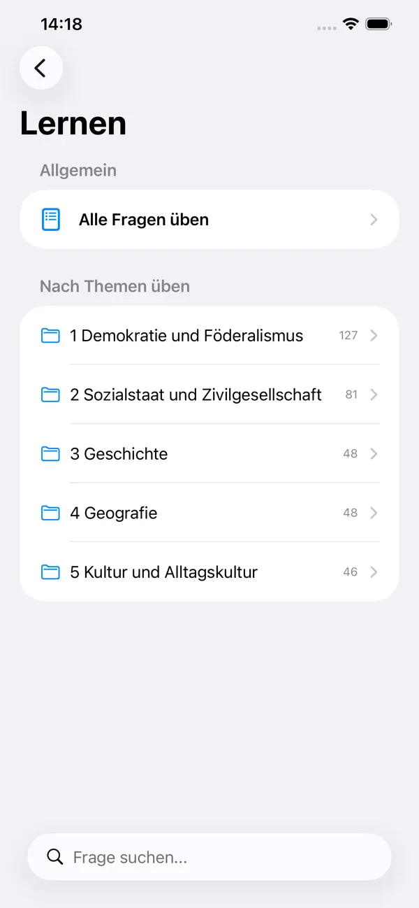 Screenshot #3 pour Grundwissen ZH