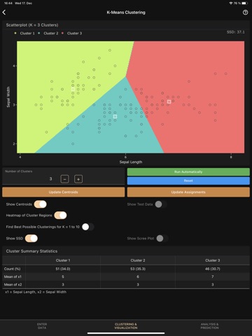 Art of Stat: Machine Learning iPad screenshot