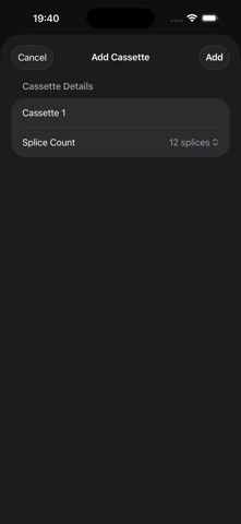 Fiber Closure Manager screenshot