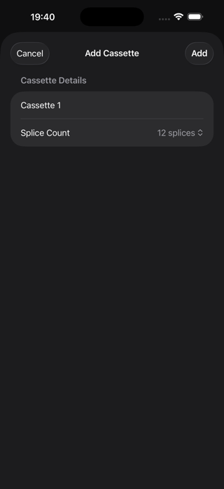 Fiber Closure Manager Screenshot 6 of 10