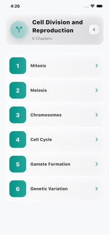 Grade 11 Life Sciences iPhone screenshot