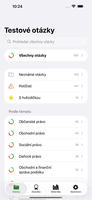 Odborná způsobilost dopravce screenshot 2