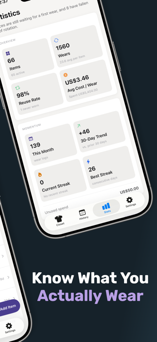 WearTracker - Closet Organizer Screenshot 2 of 7