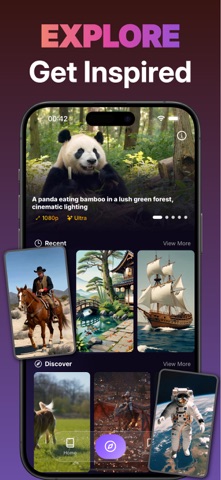AI Video Generator - CineMaker iPhone screenshot