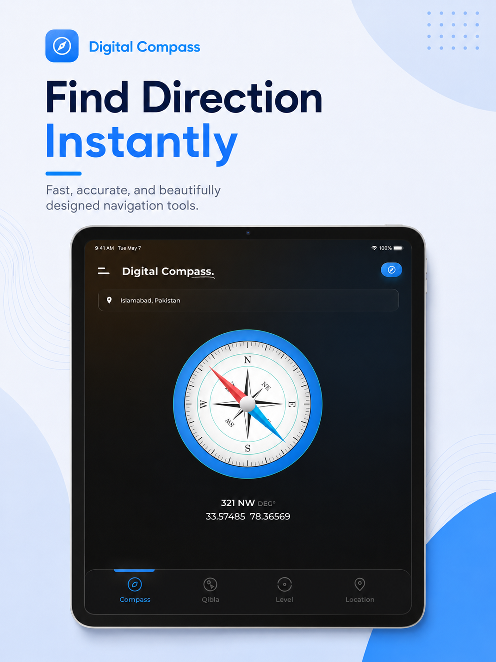 Qibla Finder Compass App screenshot 6