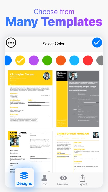 CV Builder & Resume Maker Star screenshot-3