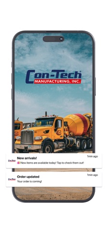 Con-Tech Manufacturing iPhone screenshot