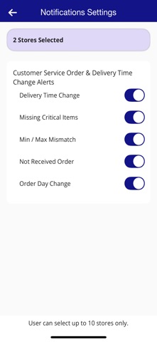 SYGMA Customer Screenshot 6 of 6