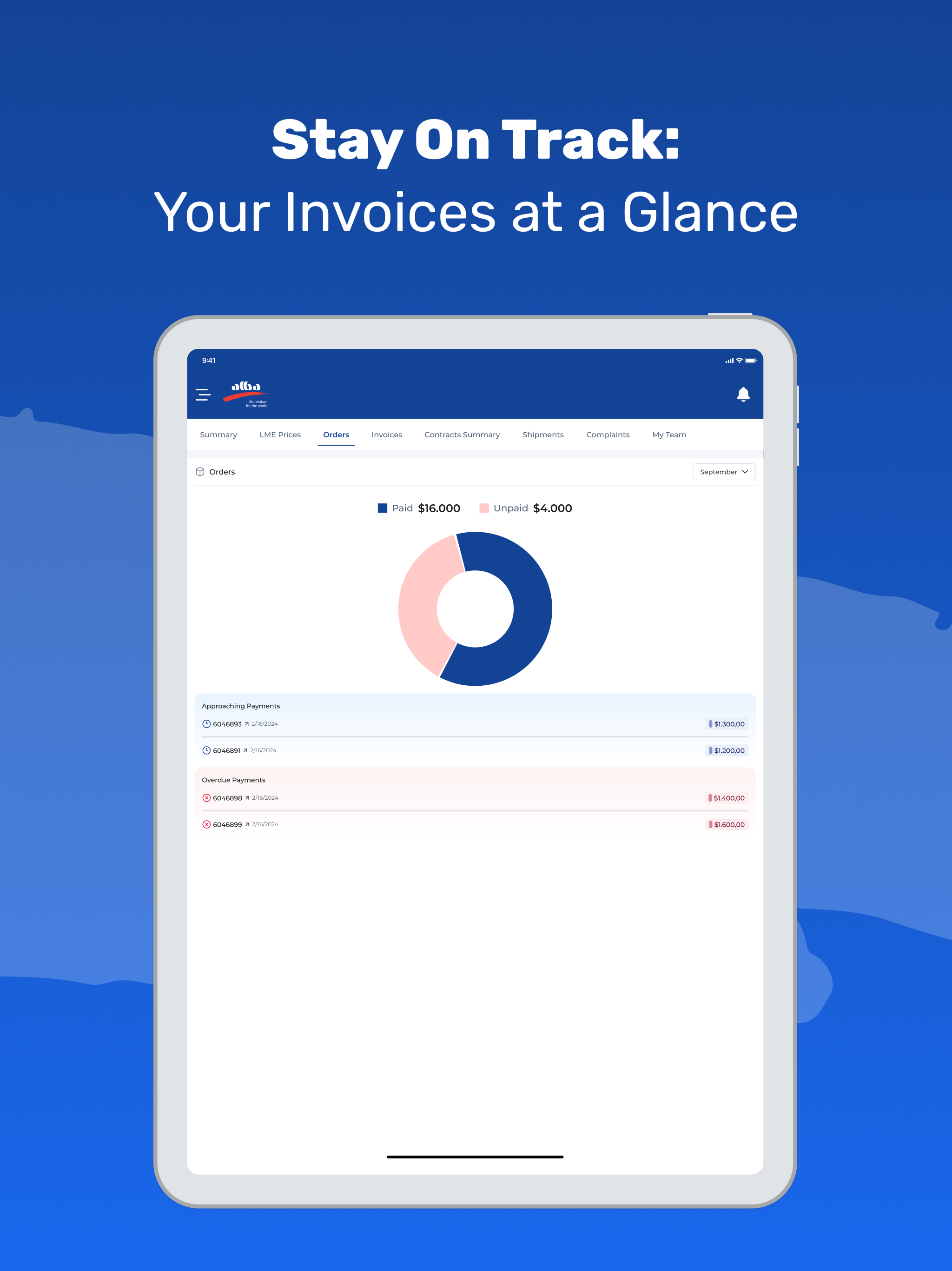 Alba Customer Portal