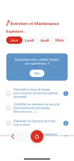 Capture d'écran de Wash Boite à Outils sur iPhone 3
