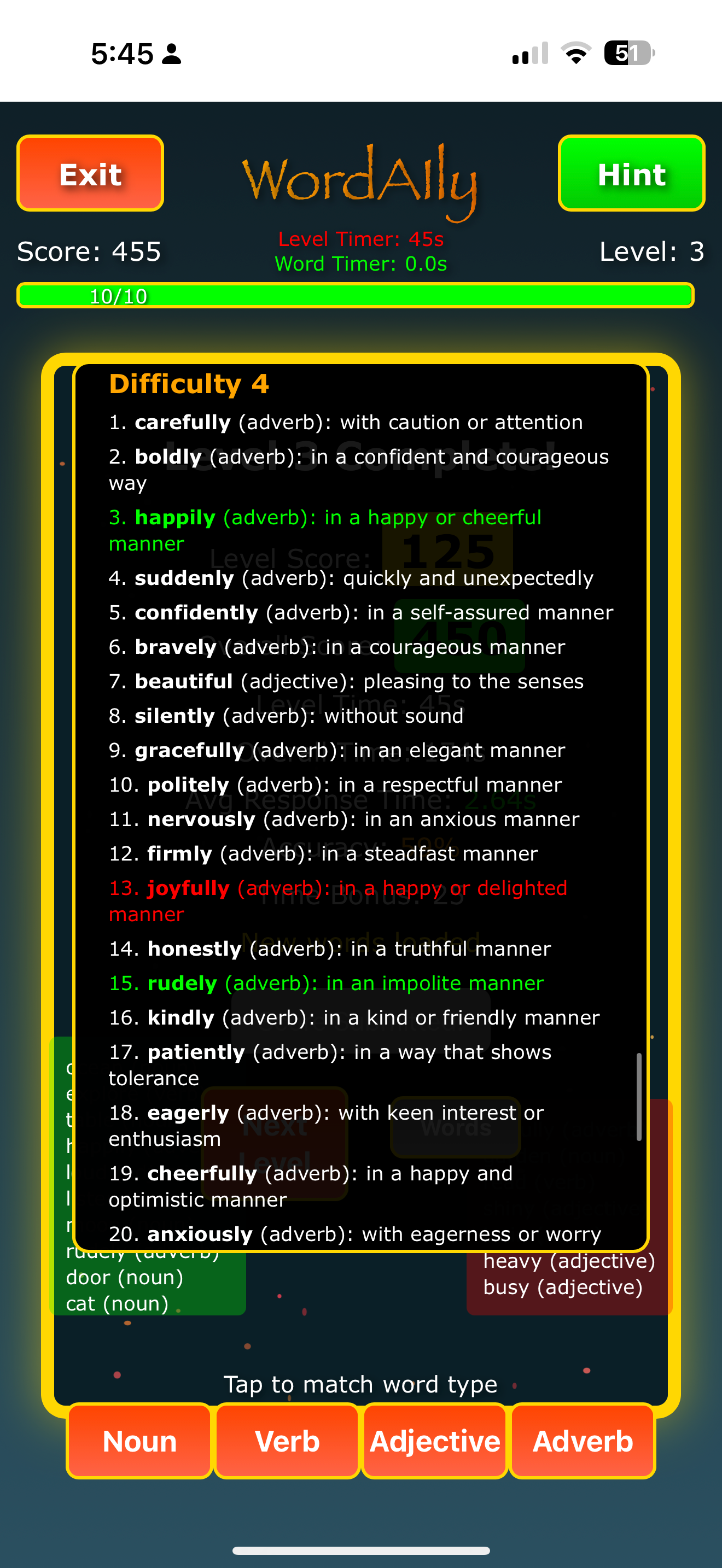 WordAIly Learn