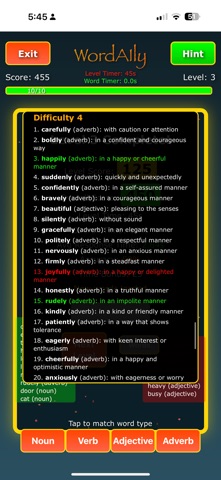 WordAIly Learn screenshot