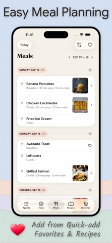 Nidly: Family Organizer iPhone screenshot