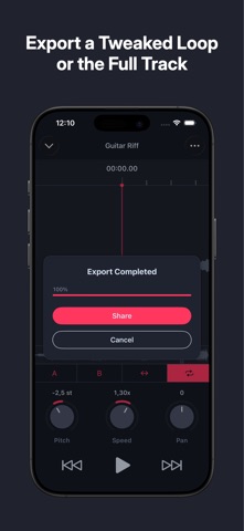 AudioTweak: Change Music Speed Screenshot 6 of 7