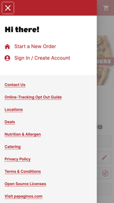 Papa Gino's - Order Online screenshot 2