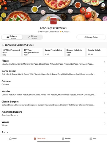 App screenshot