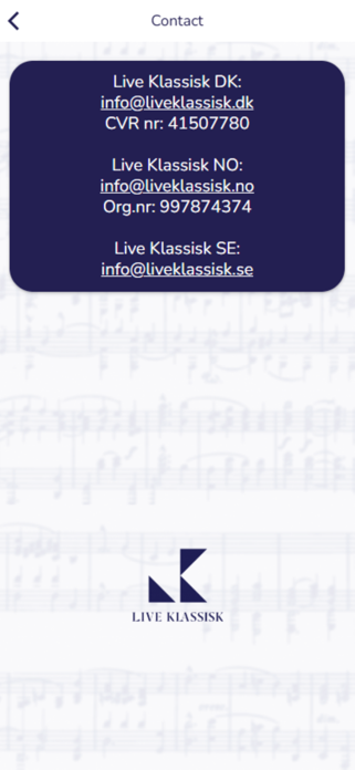 Live Klassisk Screenshot 2 of 3