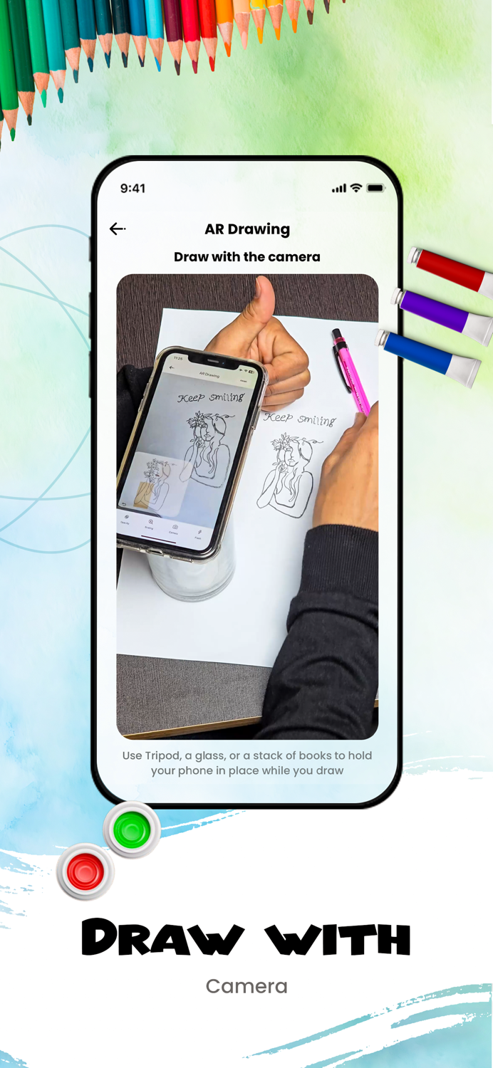 AR Drawing Sketching App
