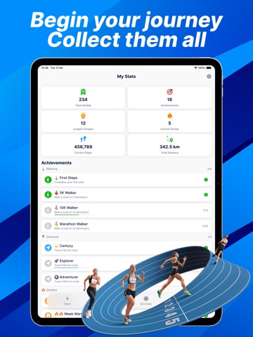 Step Counter & Walking Tracker iPad screenshot 4