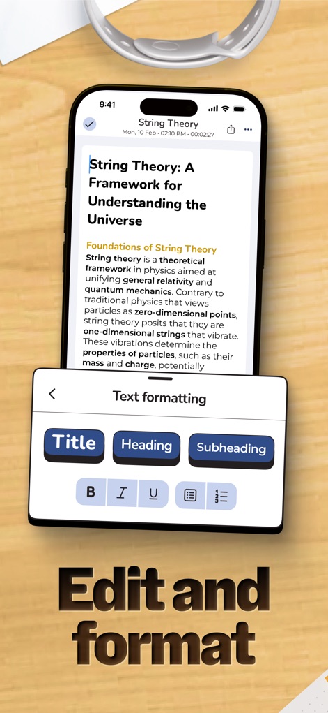 BuzzNotes - AI Lecture Notes - Education App | MWM