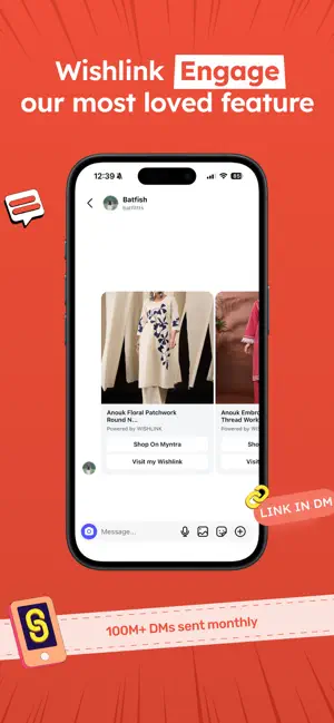 Wishlink Creator iPhone screenshot 2