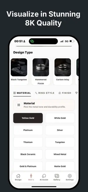 AI Wedding Band Designer screenshot 2