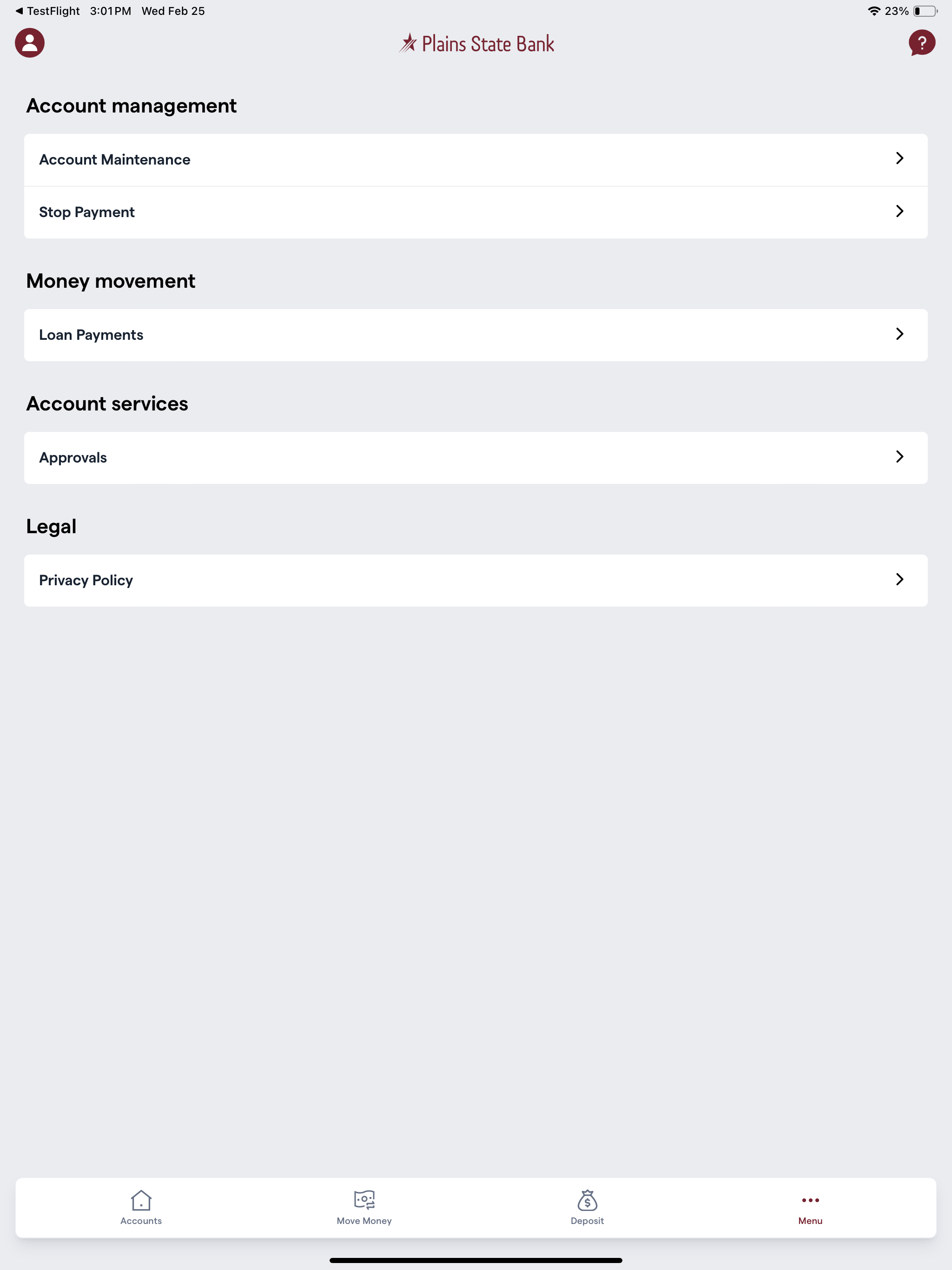 Plains State Bank screenshot 10